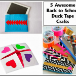 Five Awesome Back to School Duck Tape Crafts