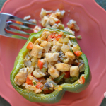 Thai Red Curry Stuffed Peppers