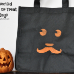 Stenciled Trick or Treat Bag
