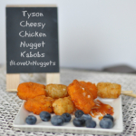 #ad Cheesy Chicken Nugget Kabobs #LoveUrNuggets