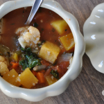 Vegetable Quinoa Soup: Progressive Thanksgiving Dinner