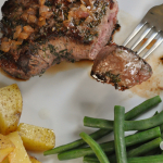 Herbed Steaks and Roasted Potatoes #STAROliveOil