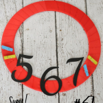 Back to School Wreath with Numbers