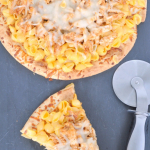 Macaroni and BBQ Chicken Pizza - Budget Friendly Meals