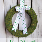 Moss Wreath for Spring or Anytime