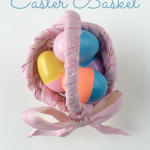 Scrap Fabric Easter Basket
