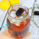 Blackberry Thyme Tea Lemonade