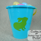 Easy Easter Crafts - Customized Easter Buckets