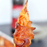 BBQ Bacon Chicken Skewers and Dipping Sauce