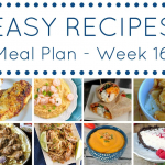 Weekly Meal Plan - Week 16