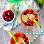 Cranberry Lime Spritzer