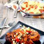 Grilled Chipotle Lime Chicken with Corn Relish