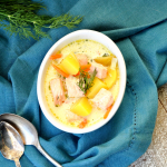 Crock-Pot® Salmon Potato Soup and Meal Plan