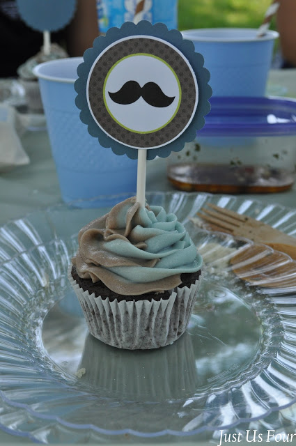 Let’s Have a Party – Mustache Baby Shower Details