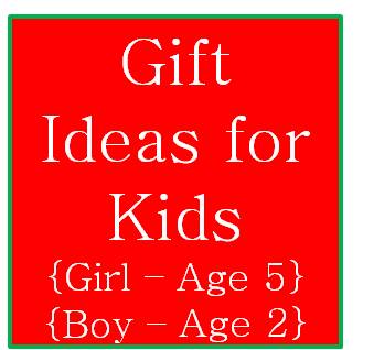 Gift Ideas for the Littles