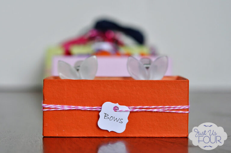 H’s Room Redo – Painted Paper Boxes