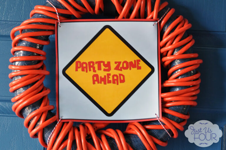 Let’s Dig In – E’s Construction Birthday Party