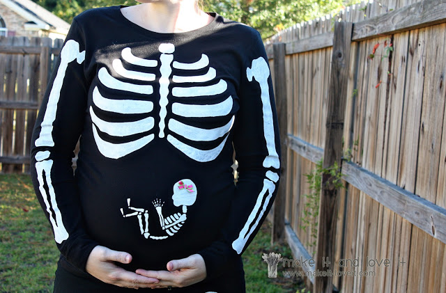 Make It and Love It - Pregnant Skeleton