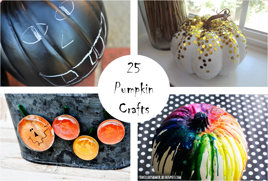 25 Amazing Pumpkin Crafts - My Suburban Kitchen