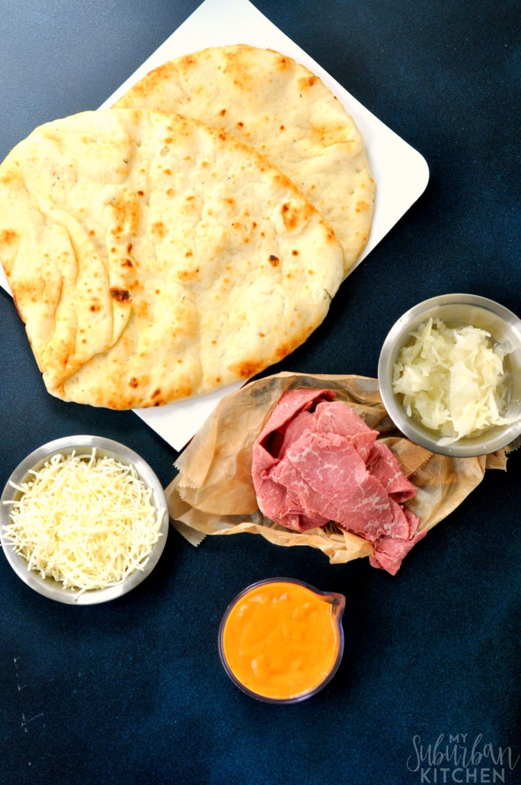 Reuben Pizza Ingredients
