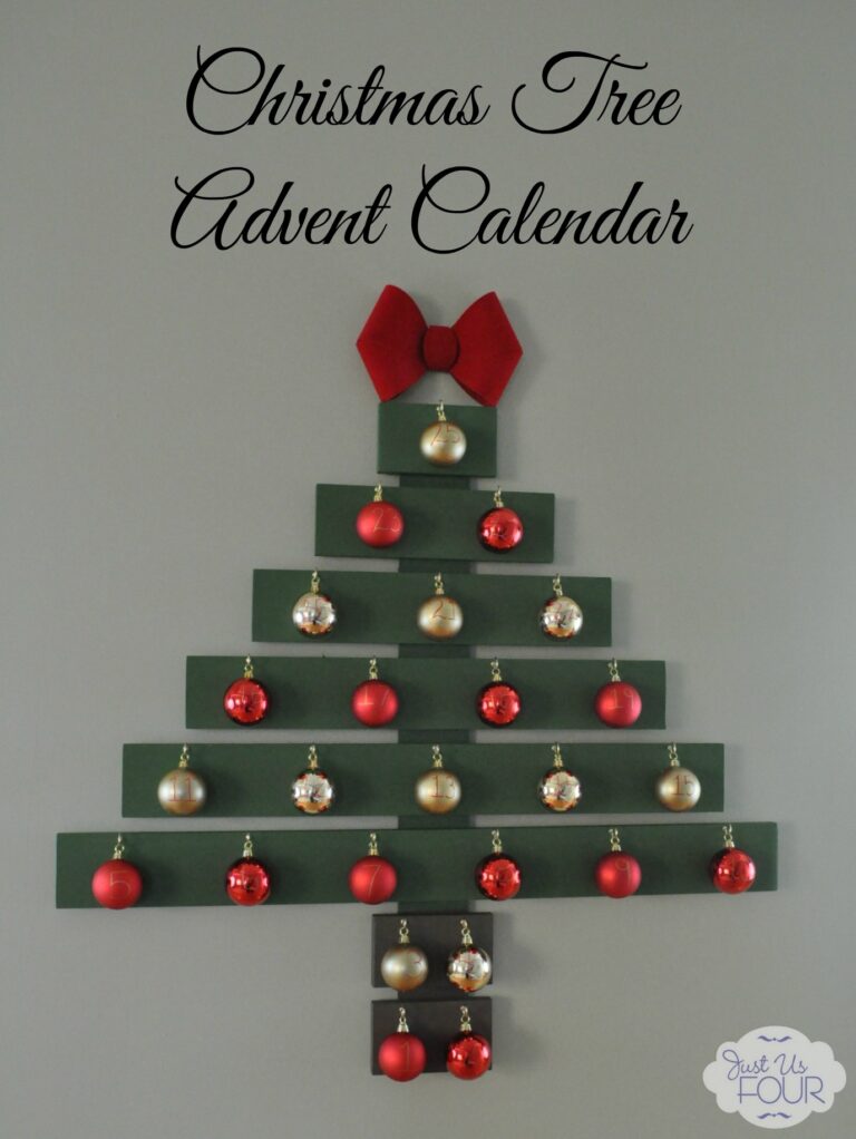 Christmas Tree Advent Calendar