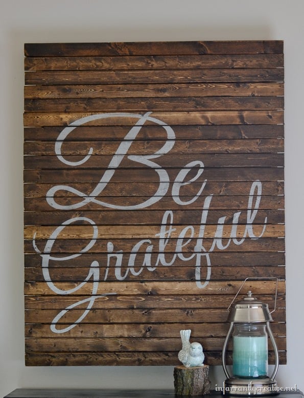 INfarrantly Creative - Thanksgiving Pallet Art