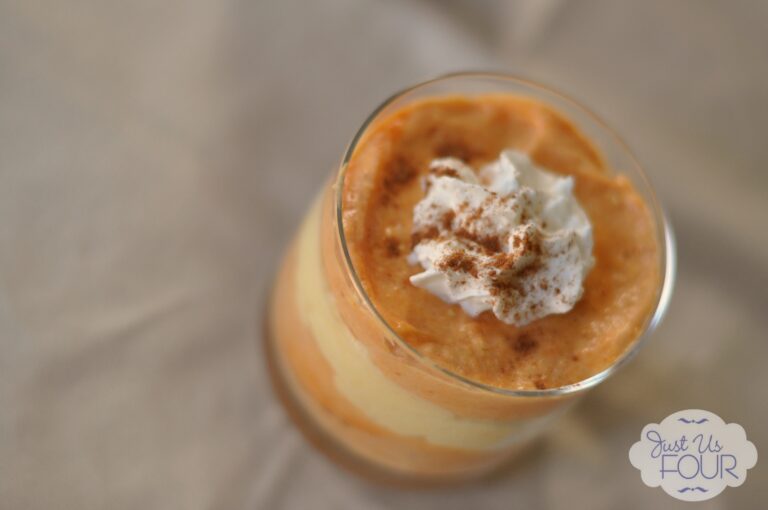 Eggnog and Pumpkin Mousse – Layered Desserts