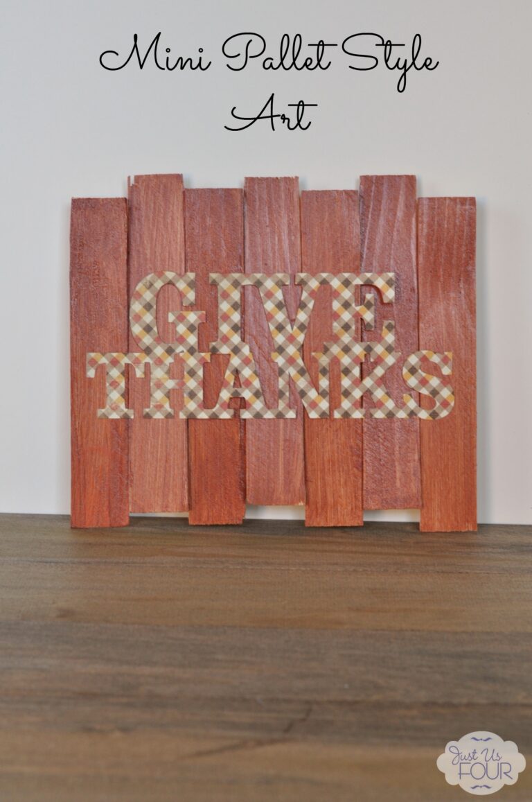 Thanksgiving Mini Pallet Art