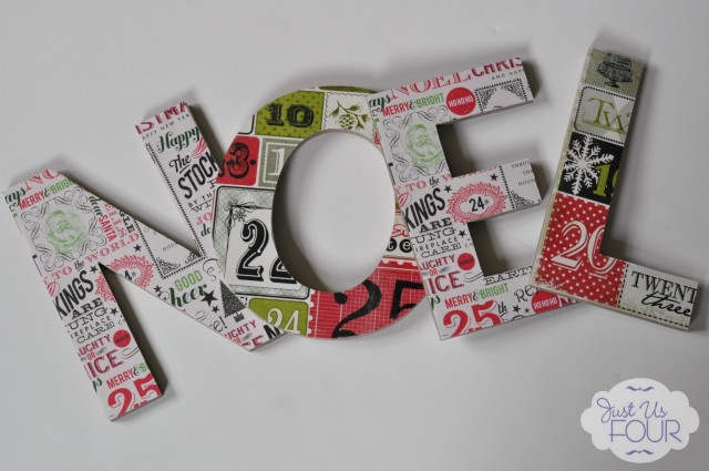Scrapbook Letters in a LIne_wm