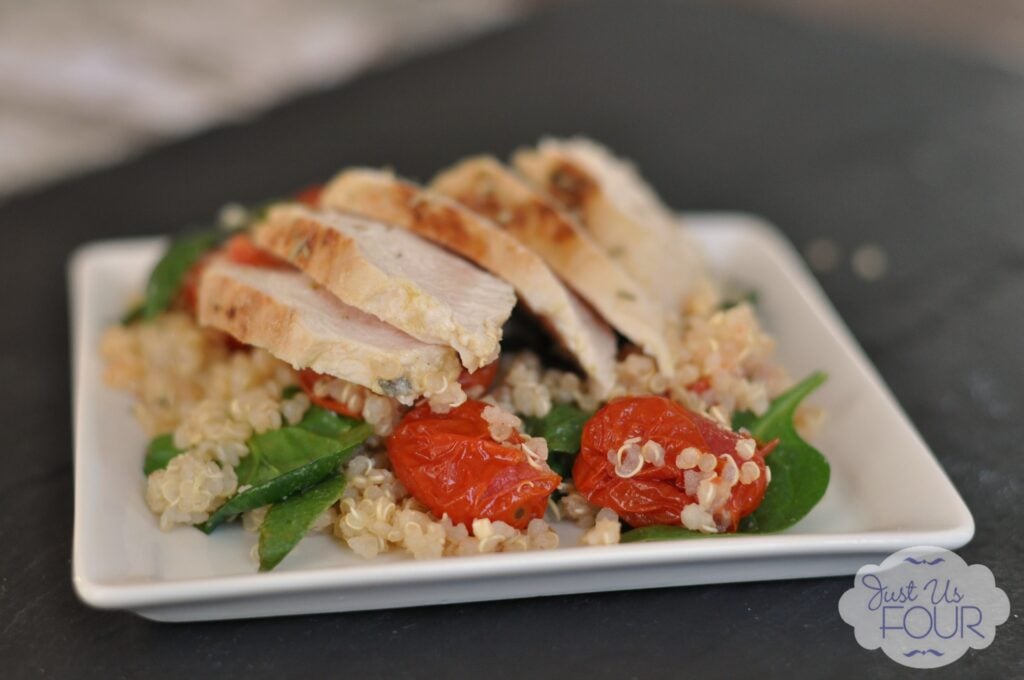 Citrus Chicken Quinoa Salad with Tomatoes_wm