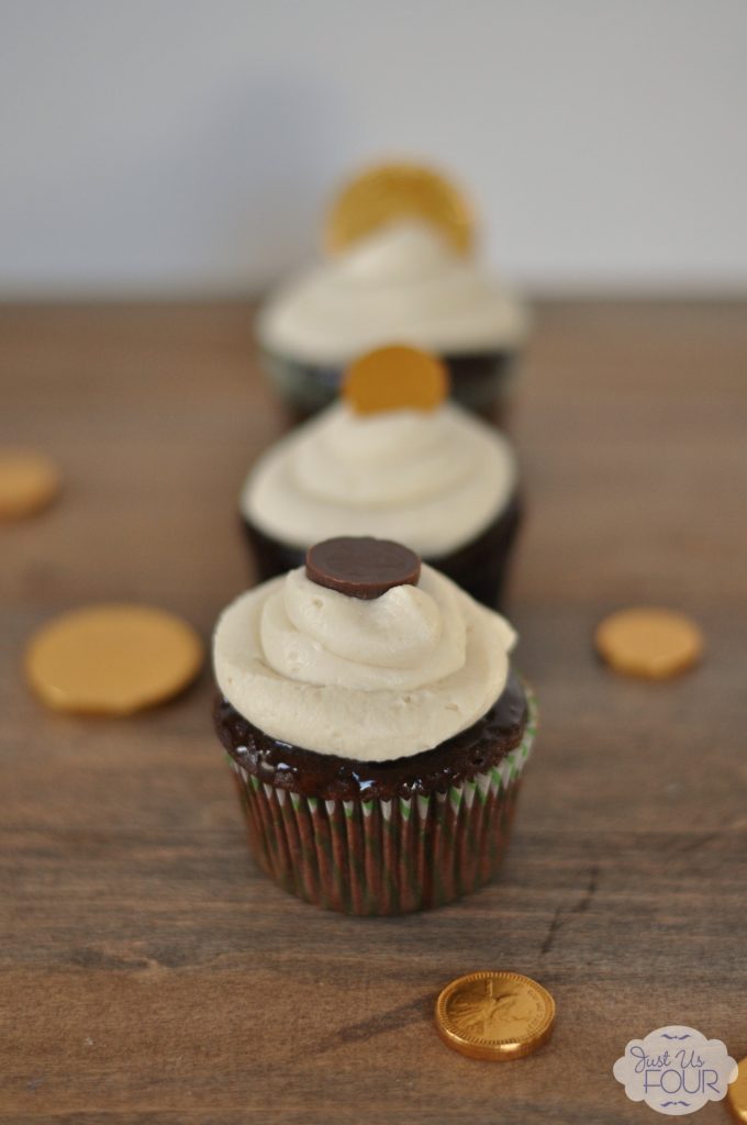 Irish Coffee Cupcakes with Whipped Frosting