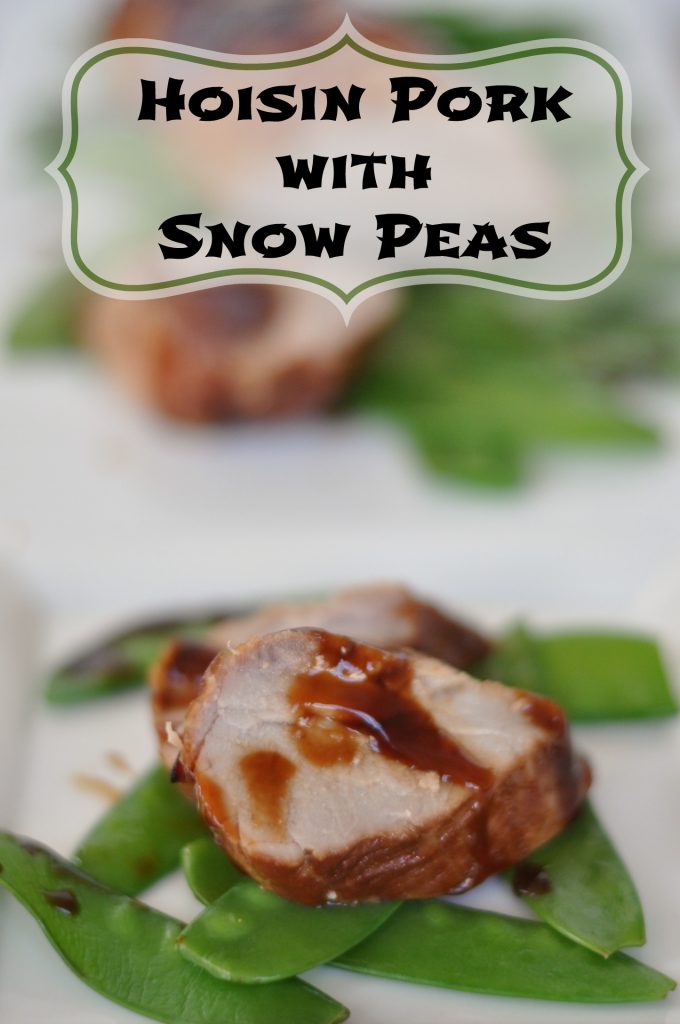 Hoisin Pork with Snow Peas #recipe #pork #dinnertonight