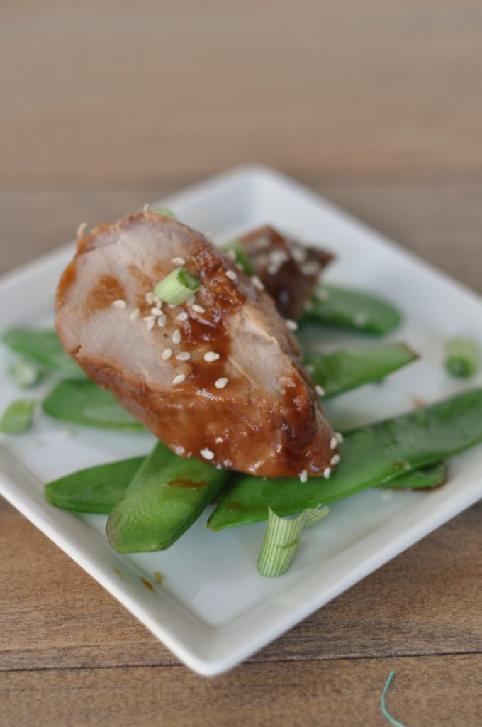 Hoisin Pork with Snow Peas #recipe #pork #dinnertonight