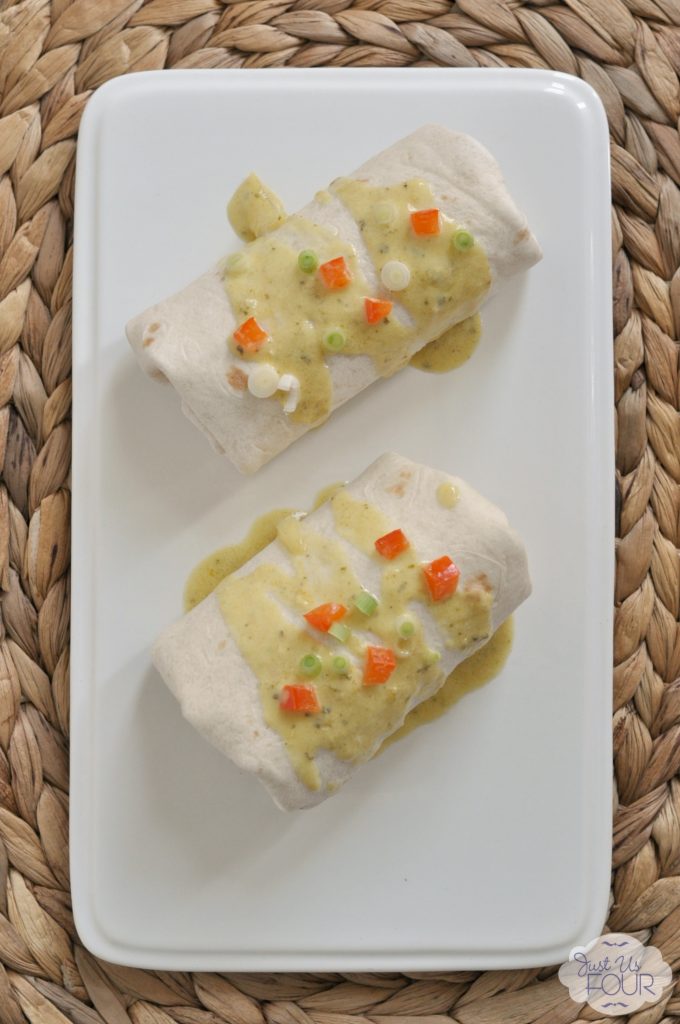 Thai Green Curry Chicken Burritos #EasyPrepMeals #Collectivebias #shop #recipe