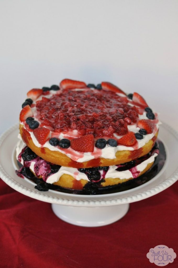 Red, White and Blue Cake Recipes