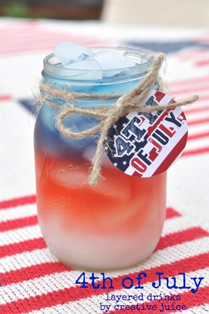 03 - Creative Juice - Layered July 4th Drinks
