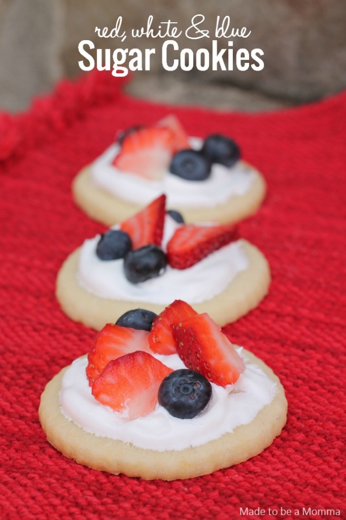 04 - Made to be a Momma - Red White and Blue Sugar Cookies