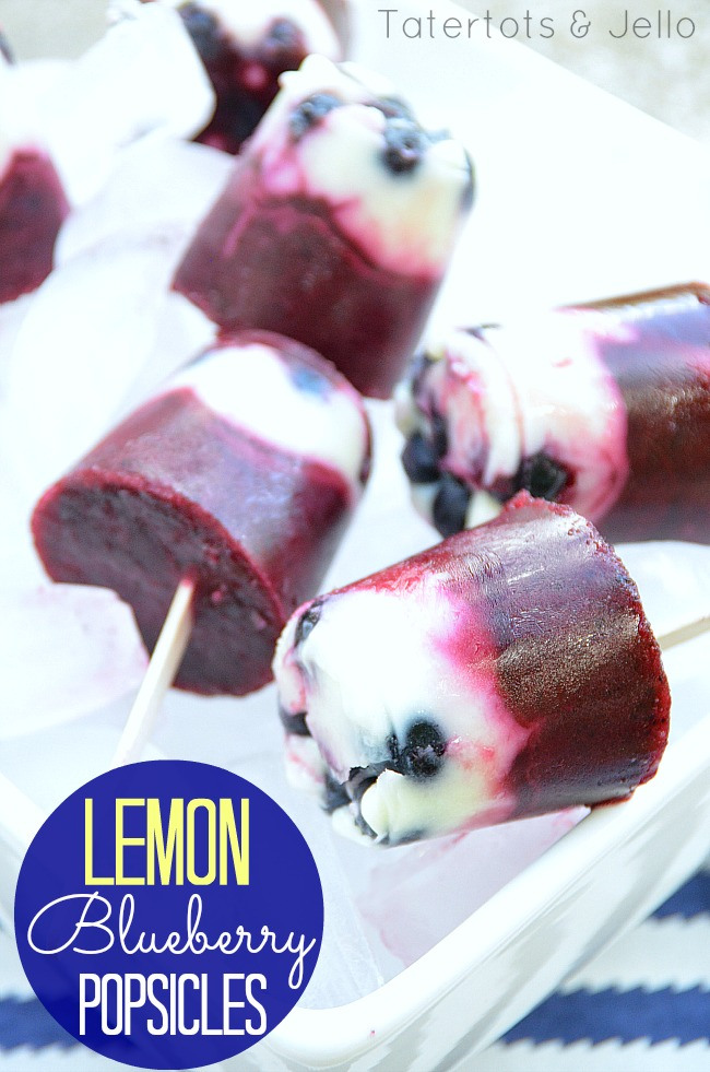 06 - Tatertots and Jello - Lemon Blueberry Popsicles