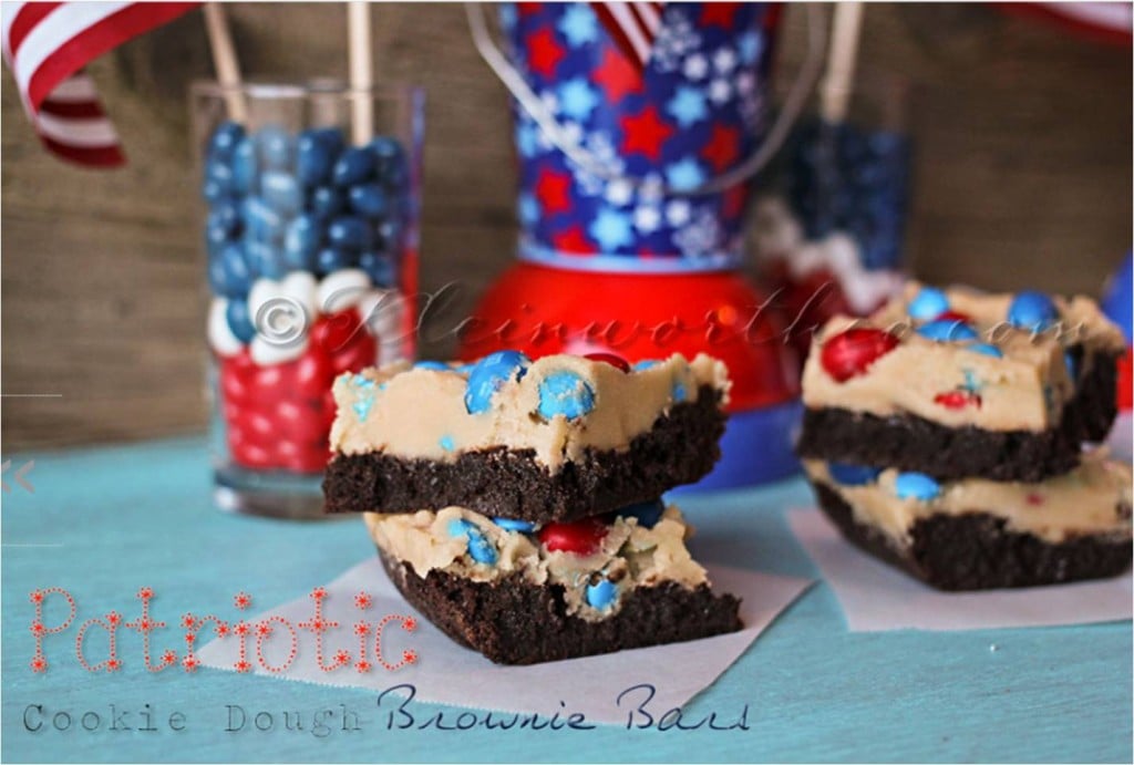 07 - Kleinworth and Co - Patriotic Cookie Dough Brownie Bars