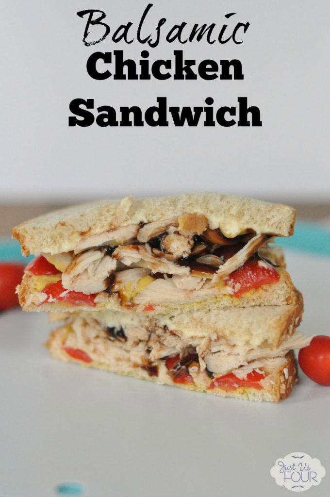 The perfect picnic sandwich - Balsamic Chicken Sandwich