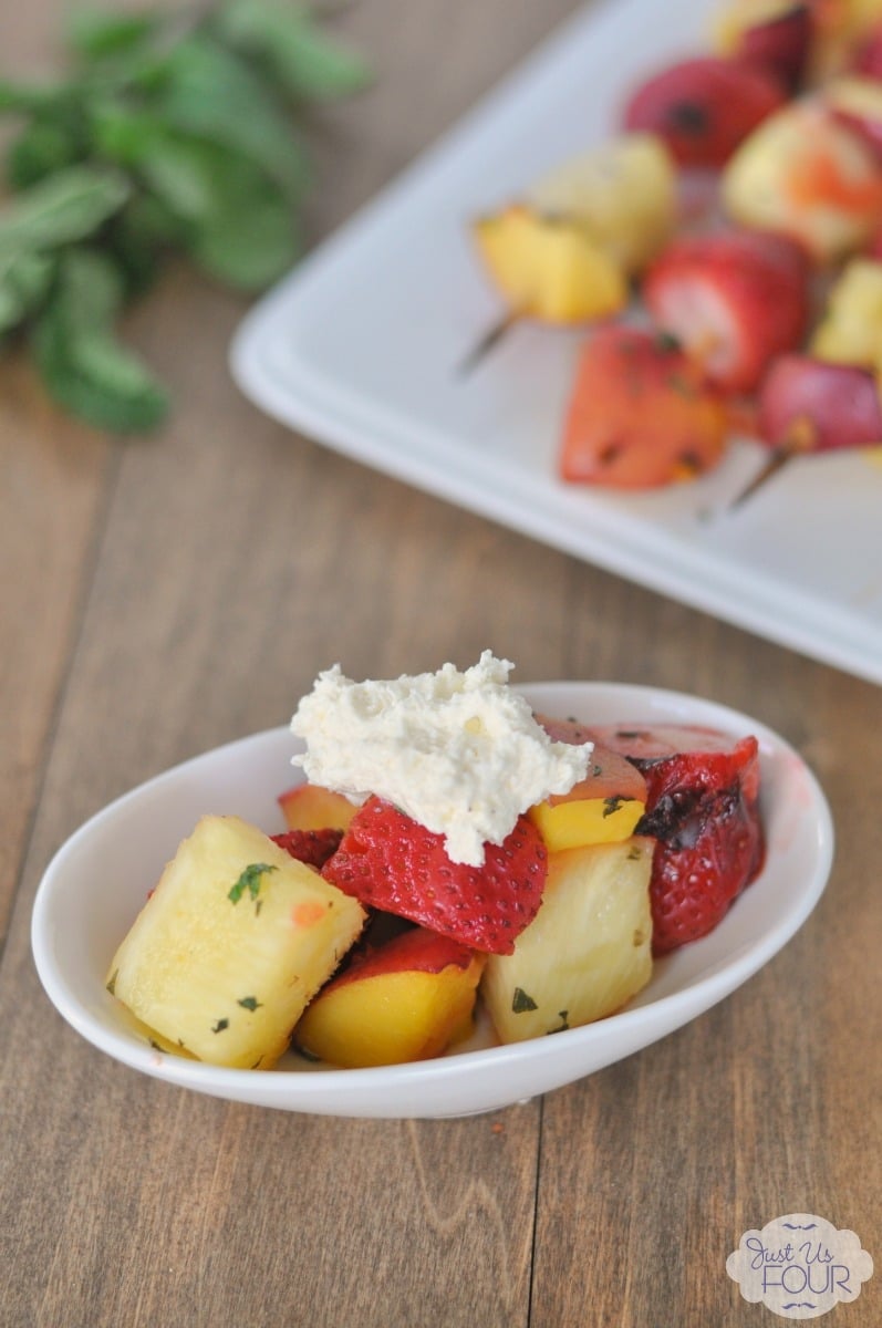 Grilled Fruit Kabobs My Suburban Kitchen