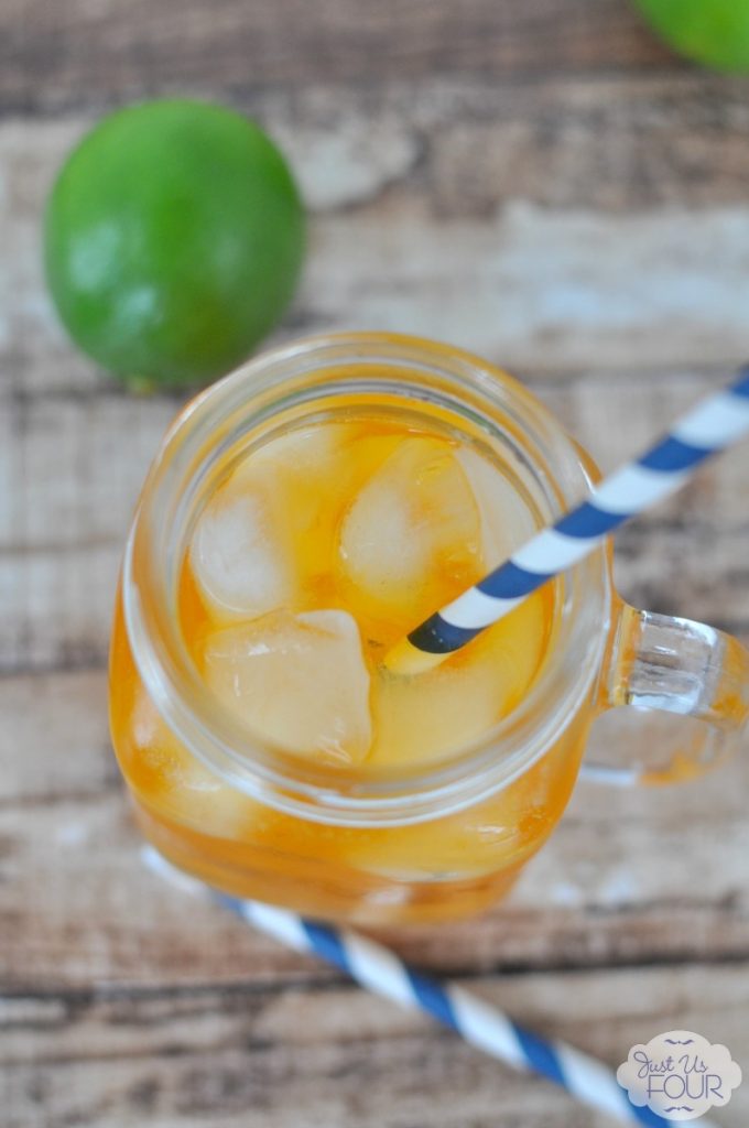 Easy to make and so refreshing. Love this ginger key lime pear cocktail