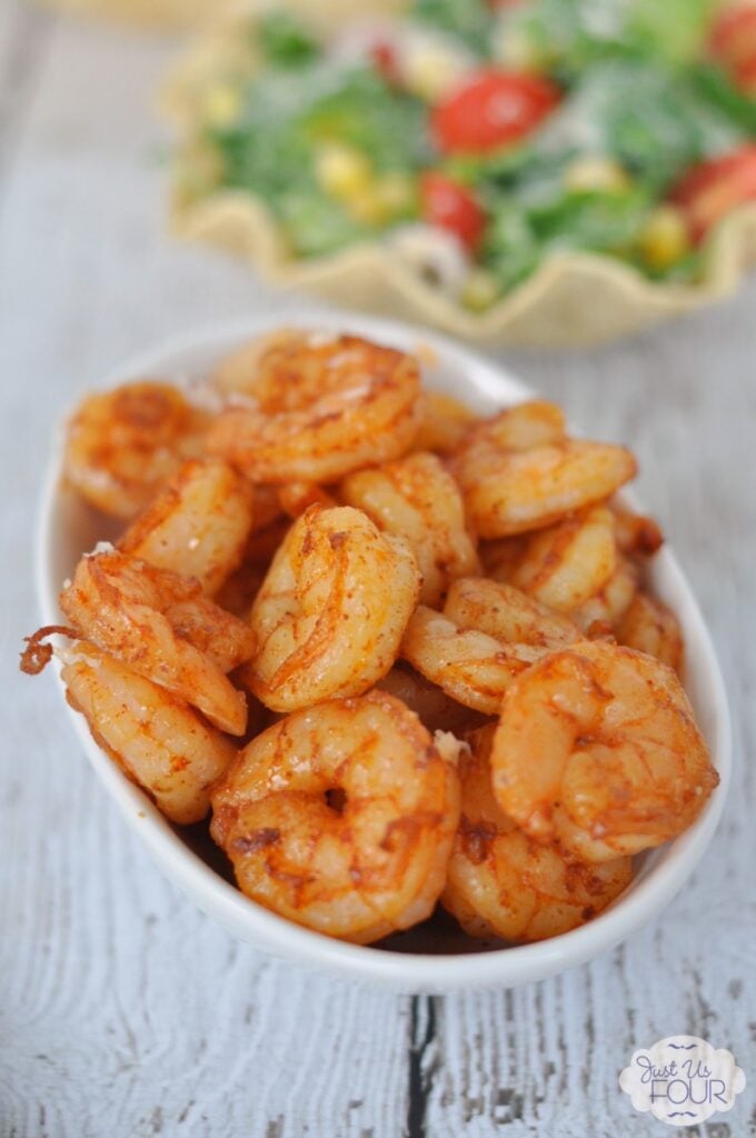 Grilled Chipotle Shrimp for Salad