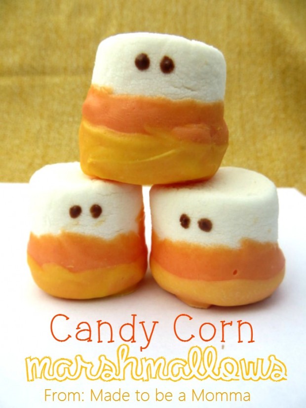 28 - Made to Be a Momma - Candy Corn Marshmallows