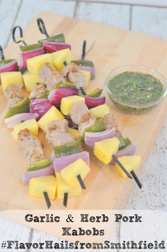 Yummy kabobs in under 30 minutes...this is an awesome weeknight meal!