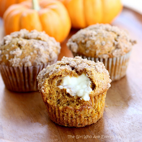 13 - The Girl Who Ate Everything - Pumpkin Cream Cheese Muffins