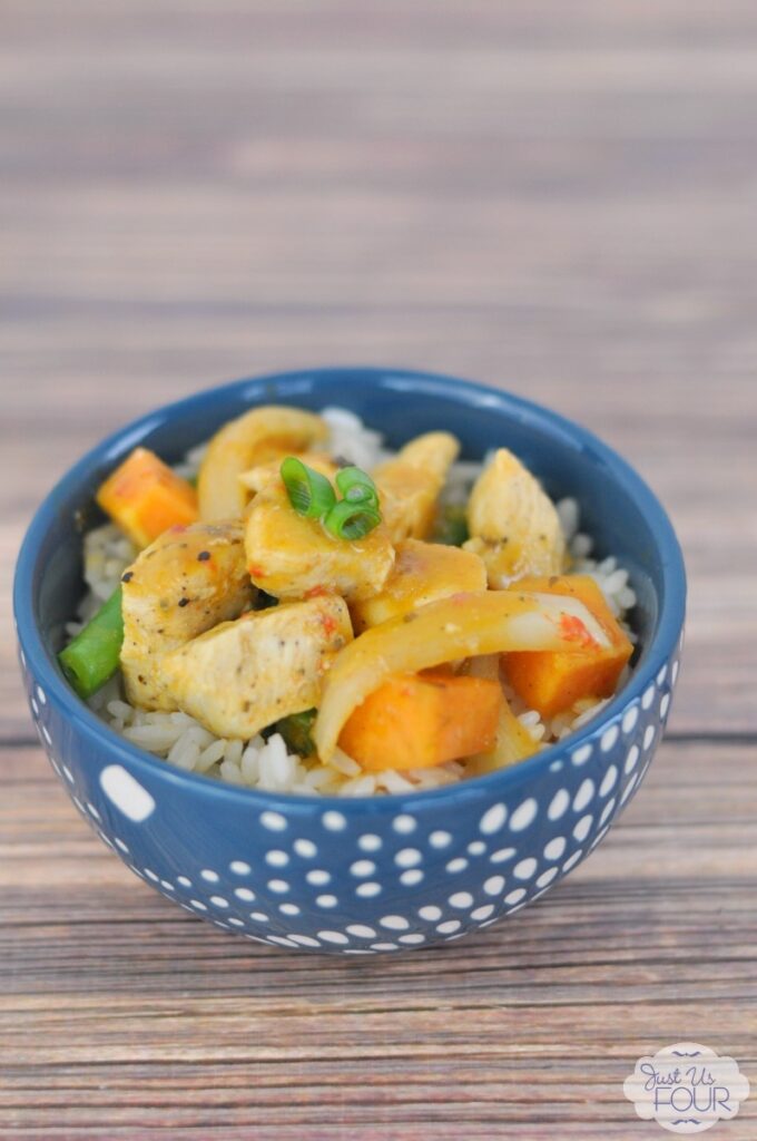 Chicken and Vegetable Coconut Curry Recipe