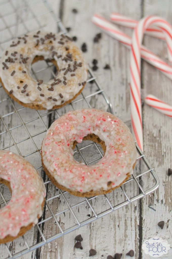 An amazing peppermint mocha donut recipe that is so simple.