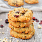 Cranberry Oatmeal White Chocolate Cookies