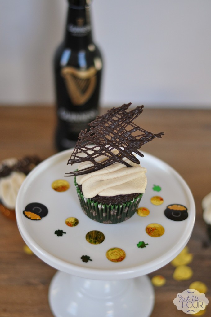 05 - Just Us Four - Guiness Cupcakes with Bailey's Frosting